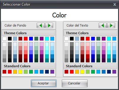 Seleccionar Color